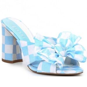 BNWT Gianni Bini checkered /plaid sandals